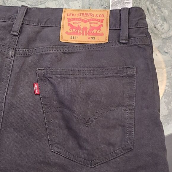 Levis BERMUDA JEAN SHORTS 32 - Picture 6 of 7